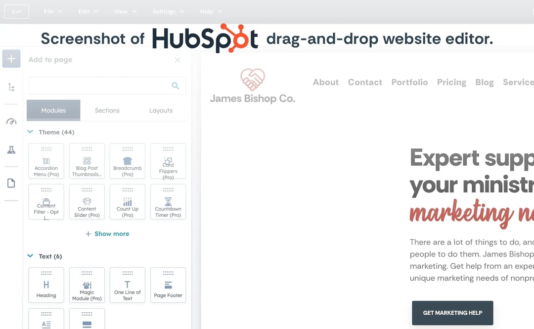 hubspot-editor